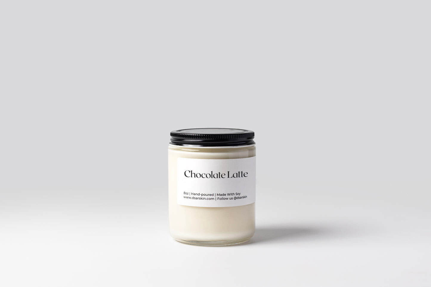 Chocolate Latte - 8 oz Soy Candle