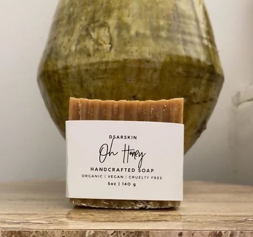 Pomegranate Soap Bar - Pure Soap London - Vegan Skincare Bar